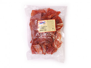 Рыба горячего копчения: Тунец с перцем