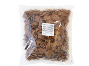 Рыбные снеки: Гренки черные со вкусом чеснока