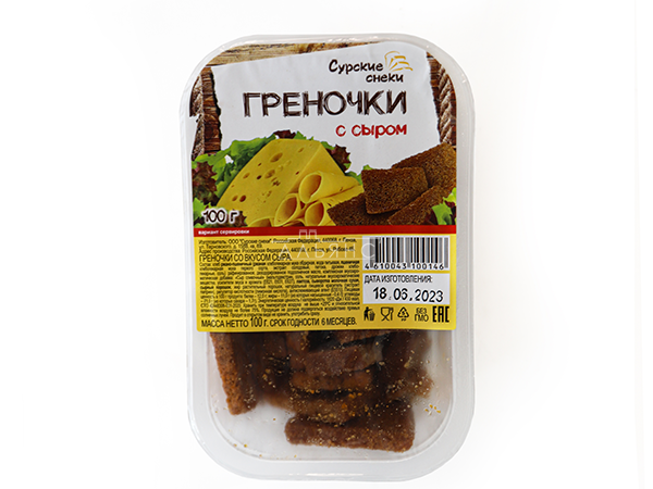 Сурские гренки со вкусом Сыра (100 гр) в Лосино-Петровском