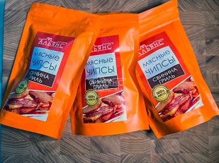 Креветка Черноморская (копченая) (25гр): Мясо (АЛЬЯНС) вяленое свинина 