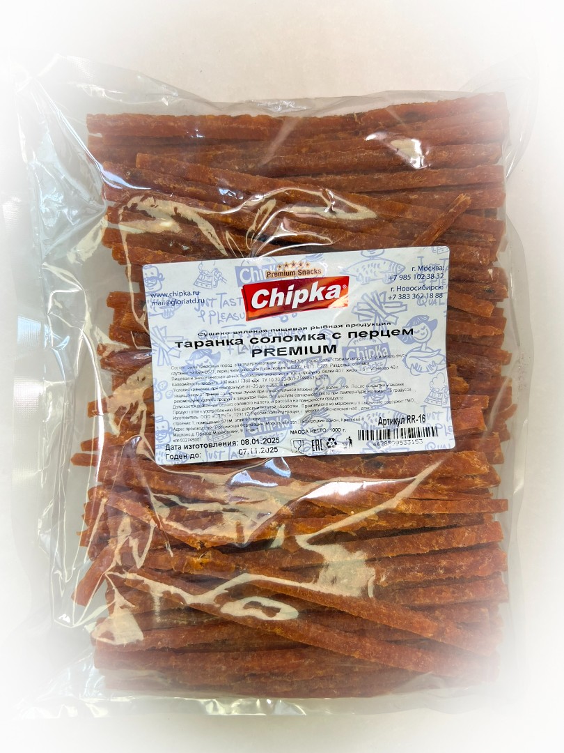 Таранка с перцем (соломка) (Chipka ПРЕМИУМ) в Лосино-Петровском