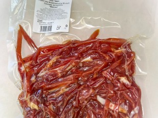 Снеки к пиву: Мясо Соломка свиная 