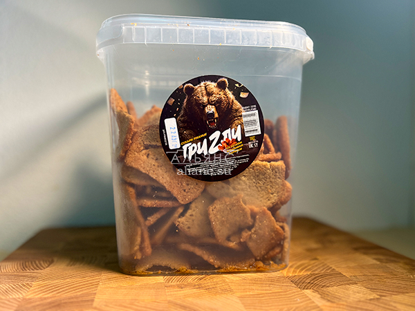 Ведро Ржаные гренки со вкусом Крылышки Барбекю (1 кг) в Лосино-Петровском