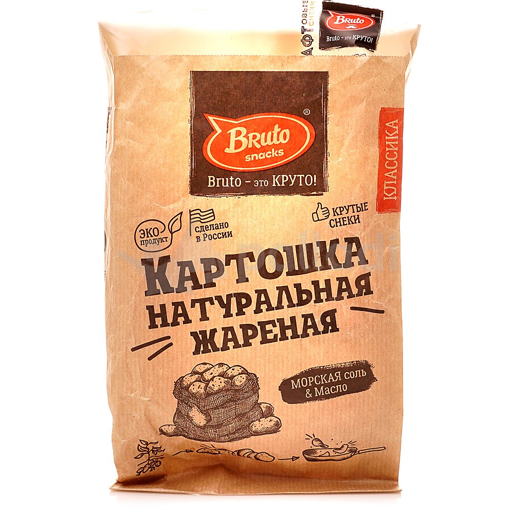Картофель «Бруто» с солью 70 гр. в Лосино-Петровском